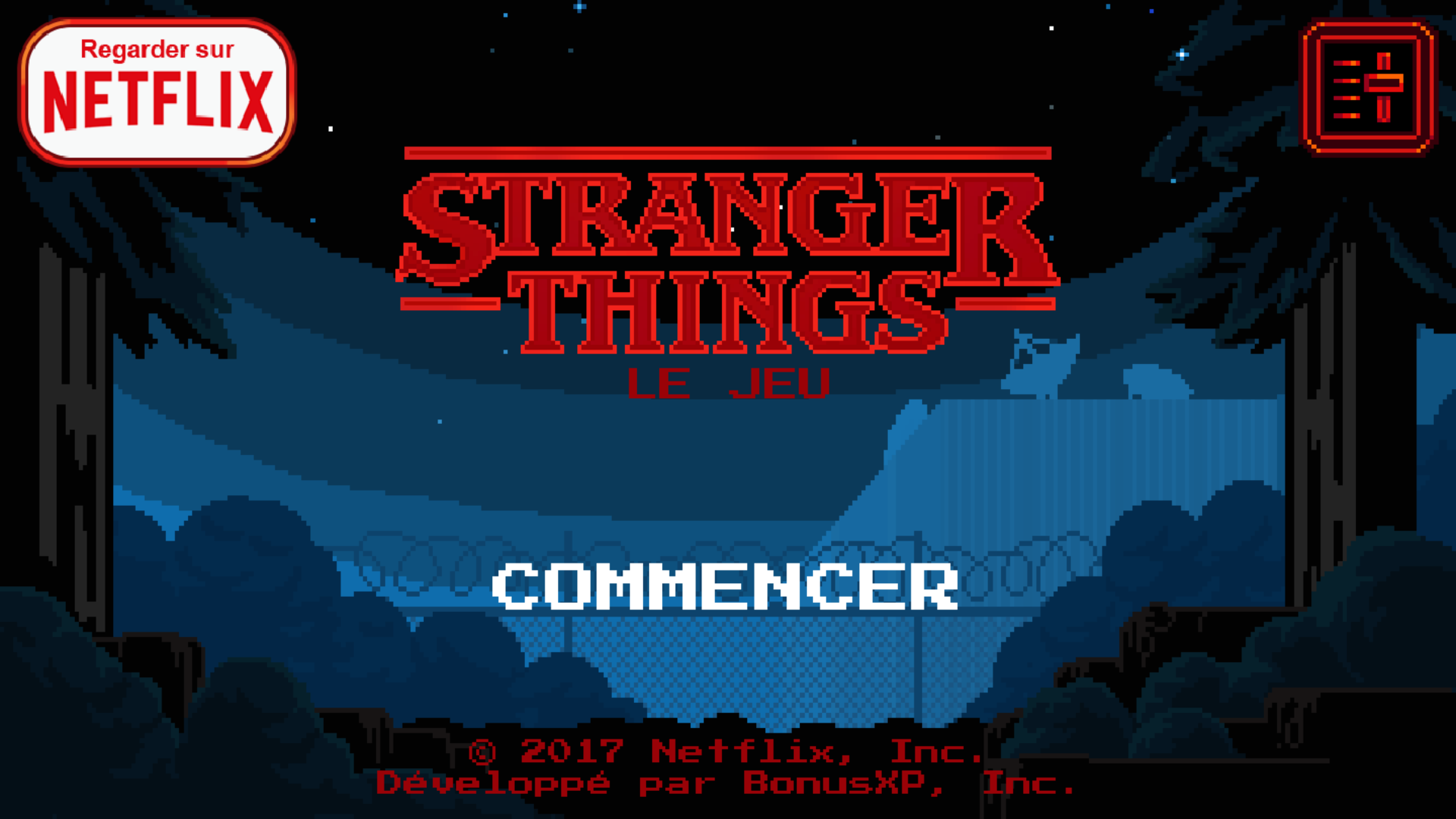 Image du jeu mobile Stranger Things.